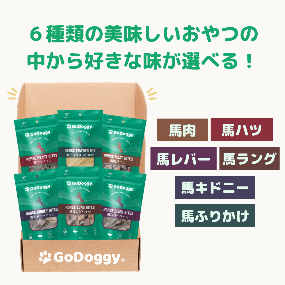 GoDoggy 馬キドニーバイツ 40g