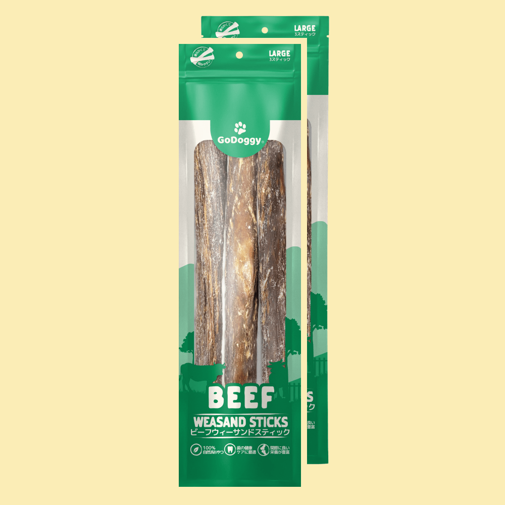 GoDoggy ビーフウィーサンドスティック(L)3本入り30cm