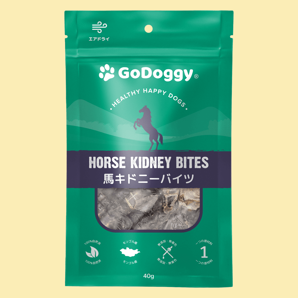 GoDoggy 馬キドニーバイツ 40g