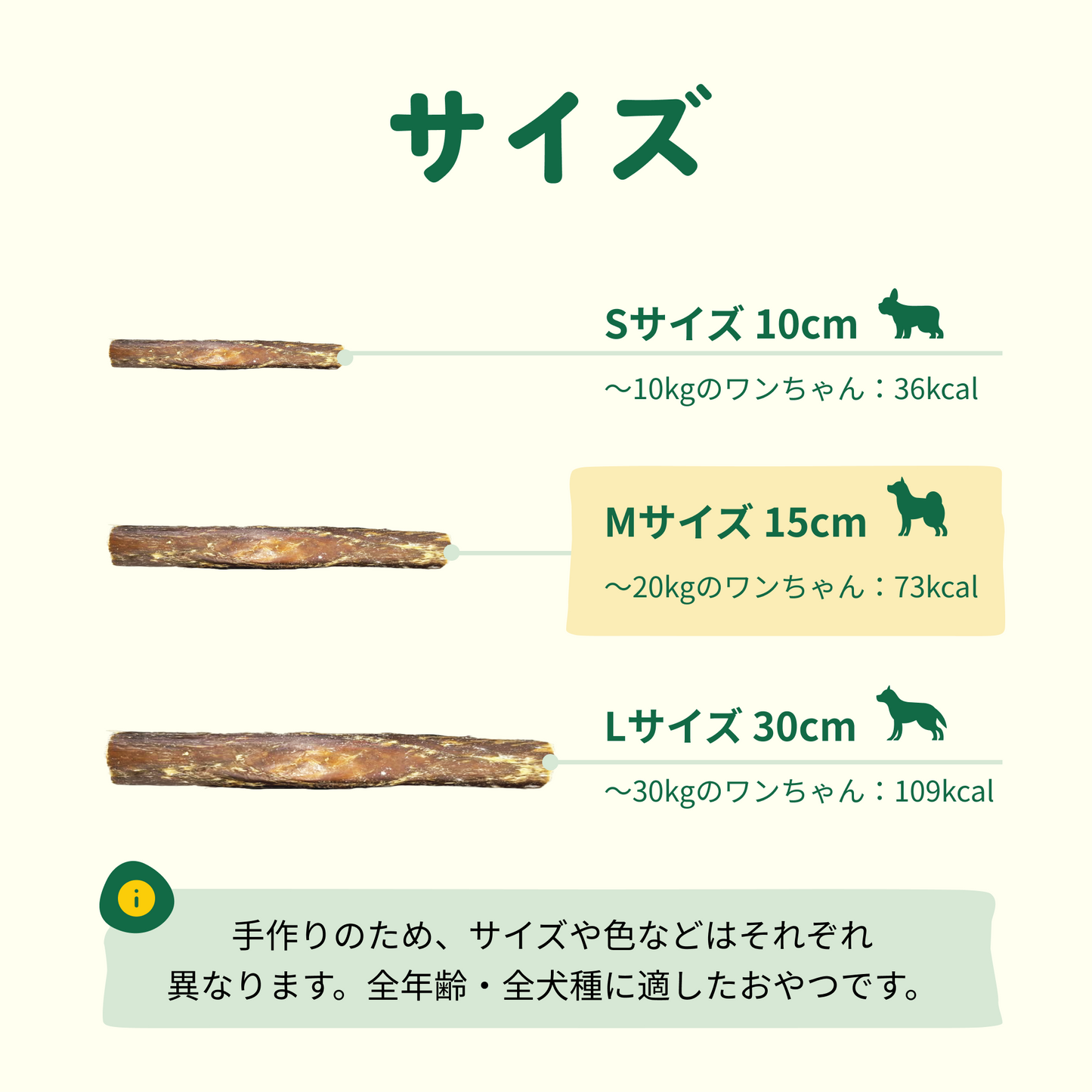 GoDoggy ビーフウィーサンドスティック(M)3本入り15cm