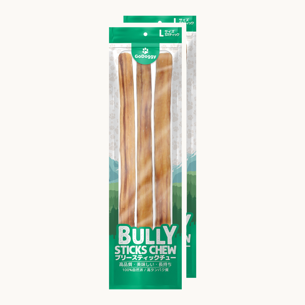 GoDoggy ブリースティックチュー (L) 6本入り30cm