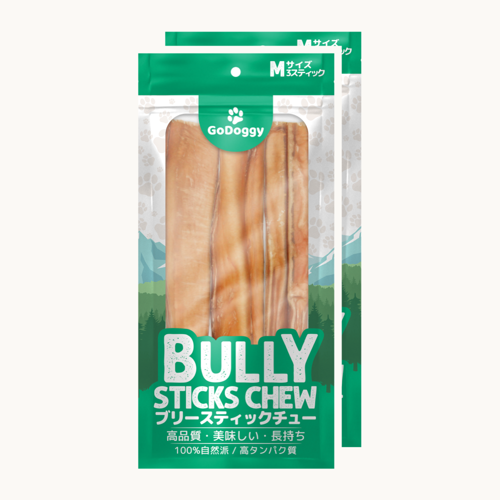 GoDoggy ブリースティックチュー (M) 6本入り15cm