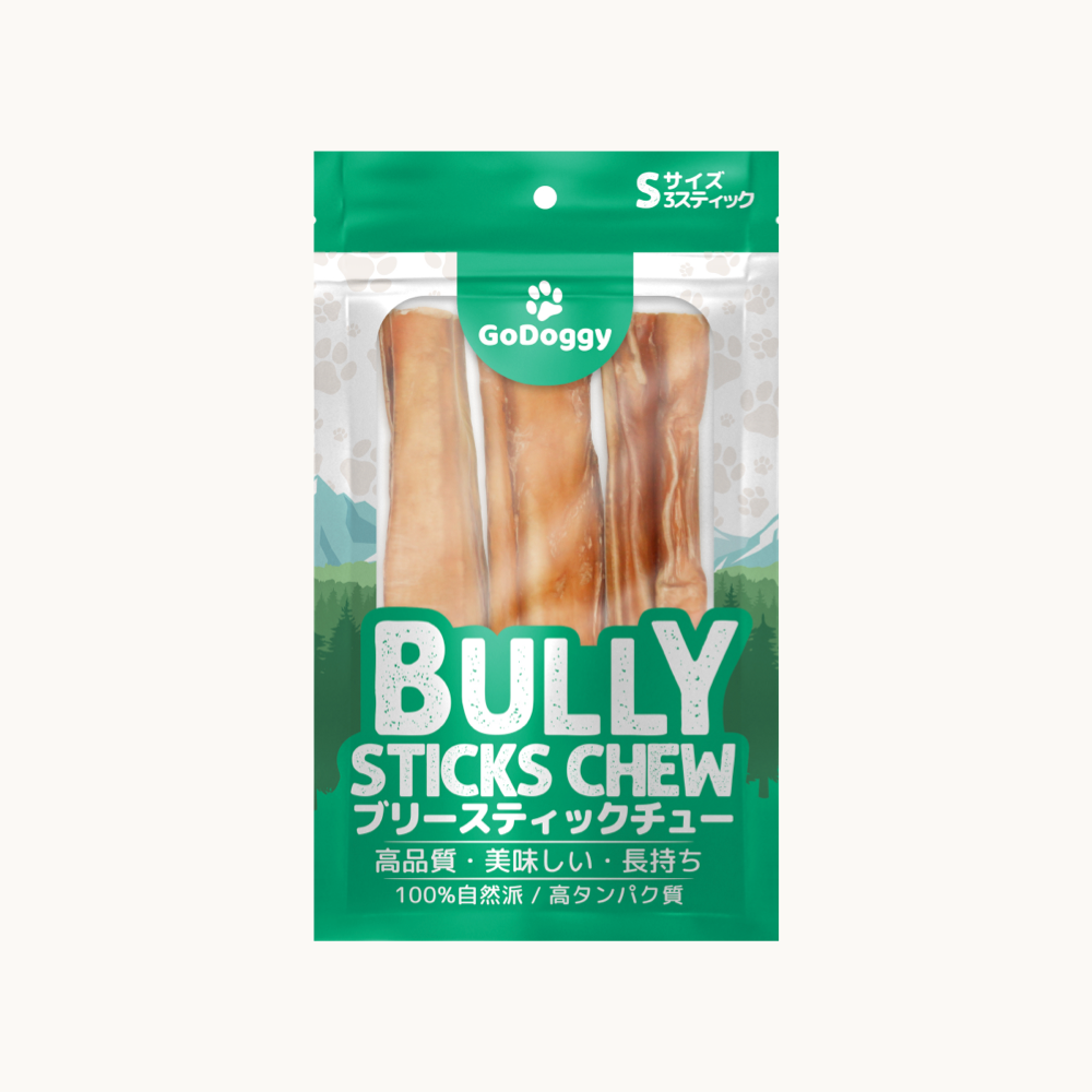 GoDoggy ブリースティックチュー (S) 3本入り10cm